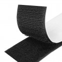 Velcro 5 cm negro con adhesivo