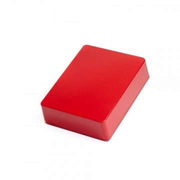 Caja Aluminio 1590BB Rojo