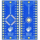 PCB para probar IC SMD 20 pin en prototipos THT